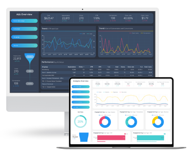 Data Studio Labs - Dashboards, Etl, Data Consultation